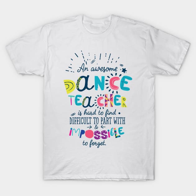 An Awesome Dance Teacher Gift Idea - Impossible to forget T-Shirt by BetterManufaktur